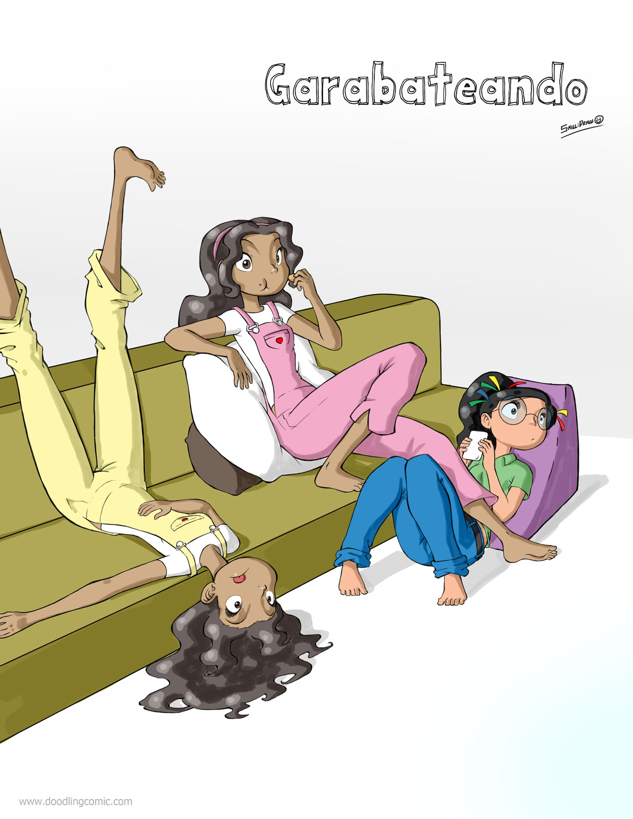 Relajándose en casa Relajándose en casa